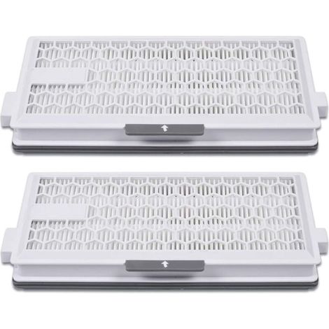 Filtre Aspirateur Air Clean Plus 50 pour Miele Complete C3 Powerline S8340 Filtre d\'aspirateur, Air Clean SF-HA 50 pour Complete C2 C3 Compact C1 C2, lot de 2 (1/5)