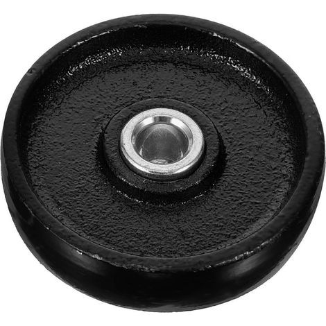 Rouleau de cric robuste, roulement professionnel, pièce de cric multifonction, accessoire de cric-6.50X6.50X1.50CM-Black (1/3)