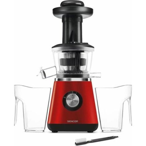 Sencor SSJ 4042RD Saftpressgerät rot und schwarz (1/3)