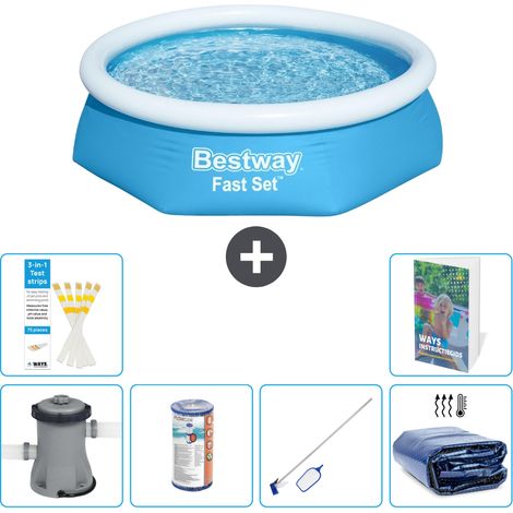Bestway Fast Set Rund - 244x61 cm - 7-teilig S194 (1/5)