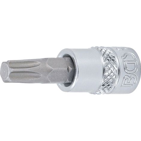 BGS Bit-Einsatz Antrieb Innenvierkant 6,3 mm (1/4") T-Profil (für Torx) T35 - 2565 (1/2)