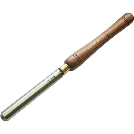 1 - Ciseau À Bois - Gouge D&39ébauche - Acier Rapide HSS - Pour Tour À Bois Et Sculpture - Manche Noyer - 20mm X 41cm