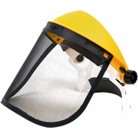 Visière de protection grillagée et bandeau réglable (sous blister) (1/2)