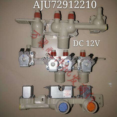 Applicable à la machine à laver LG 1V-13S-52 XQB110-13SA, électrovanne à trois têtes AJU72912210