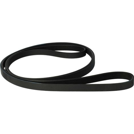 vhbw Courroie d'entraînement remplacement pour ZANKER 125828810/7, 1258288222 pour sèche-linge - 197,5 cm noir