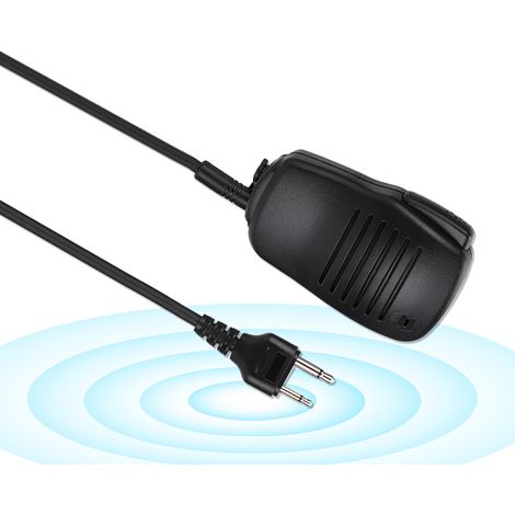 Micro main IC-A2 pour radio ICOM avec haut-parleur intégré