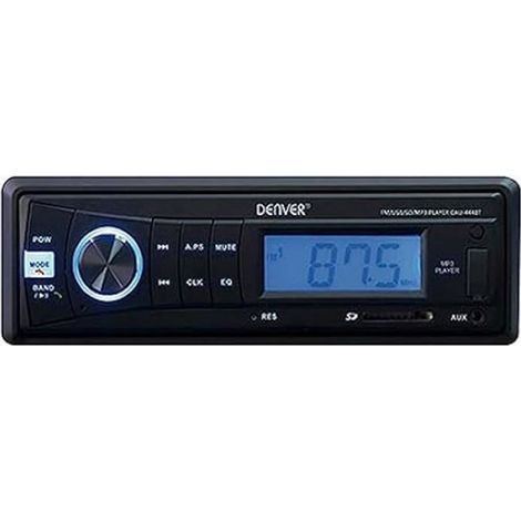 Autoradio - Bluetooth - Compatible Voiture - Noir - 1 Pièce