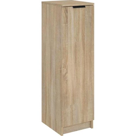 Maison Exclusive - Scarpiera Rovere Sonoma 30x35x100 cm in Legno Multistrato (1/5)