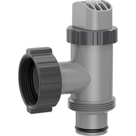 Valve de piscine Modèle Intex Valve plongeur double breakaway Connexion efficace (1/5)