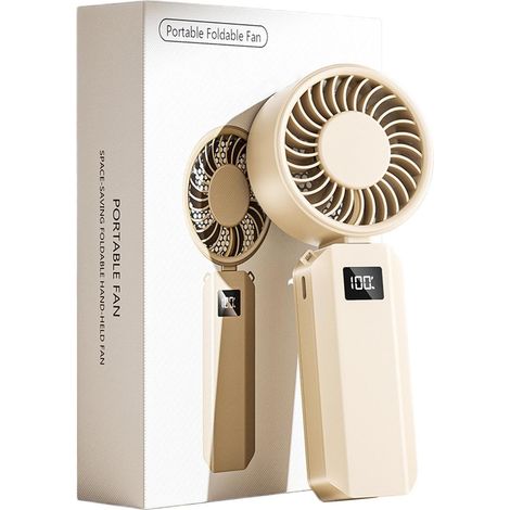 Ventilateur Personnel À Main Appareil De Refroidissement Rechargeable (1/5)