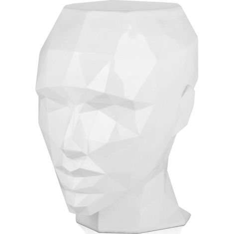 ORION91 Mesa Auxiliar ANDREA Grande Color Blanco 55 x 50 x 39 cm - SpazioLuzio