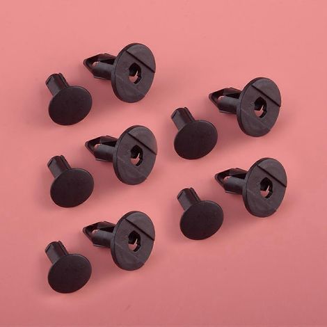 100 jeux de clips de fixation noirs de 8 mm pour grille de pare-chocs et aile de radiateur, compatibles avec Holden Commodore VE VF VY VZ SS Statesman WK WL Caprice (1/5)