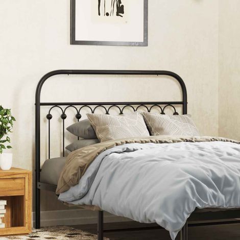 Ersatz-Kopfteil Metall Schwarz 107 cm (1/5)