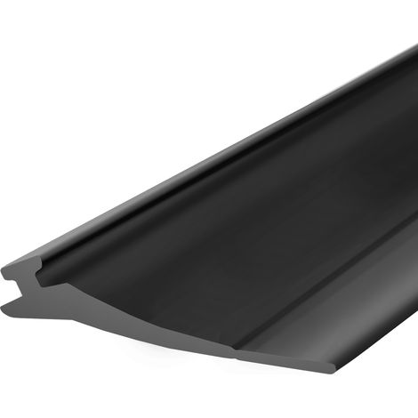 STEIGNER Garagentor Dichtung Bodenabdichtung aus PVC, 2,5 m, 52 mm x 2 mm, SBD03