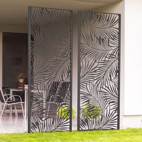 Panel decorativo universal 150 x 50 CM PALM gris