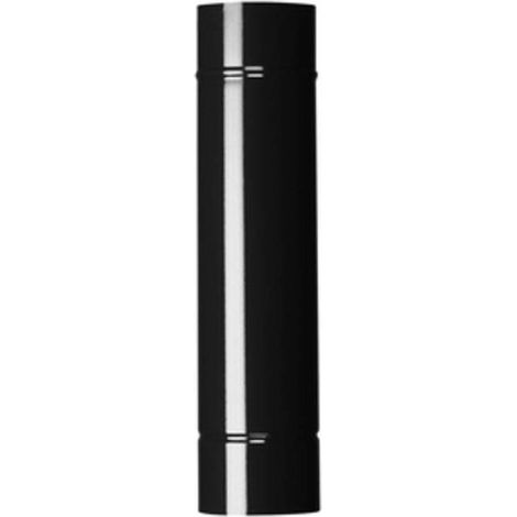6 x TUBO P/STUFA H  50 CM D 15 CM NERO OPACO