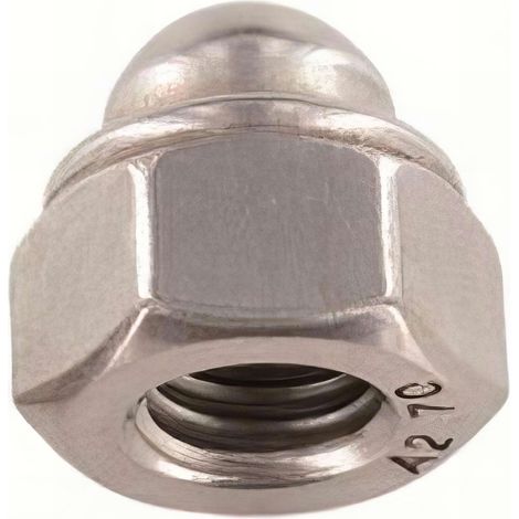 Ecrou borgne indesserrable M8 mm INOX A2 - Boite de 200 pcs - Fixtout EIND98608A2