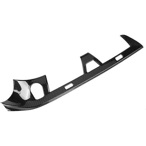 Cache d'aération aspect fibre de carbone pour la console centrale de la BMW Série 5 G30 (2017-2018) (1/5)