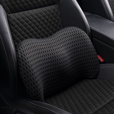 Cojines ergonómicos, cojines lumbares, cojines de soporte lumbar - soporte ortopédico para la espalda - para sillas de oficina, coche y hogar - transpirables y lavables