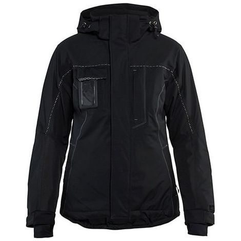 Veste de travail doublée stretch 2D femme 4971 - Noir XS (1/2)