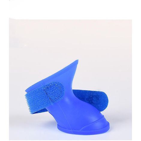 4 Chaussures Anti-rayures Pour Chats, Chaussures De Toilettage En Silicone Anti-rayures Pour Animaux De Compagnie Pour Le Bain Et Le Rasage Domic (1/5)