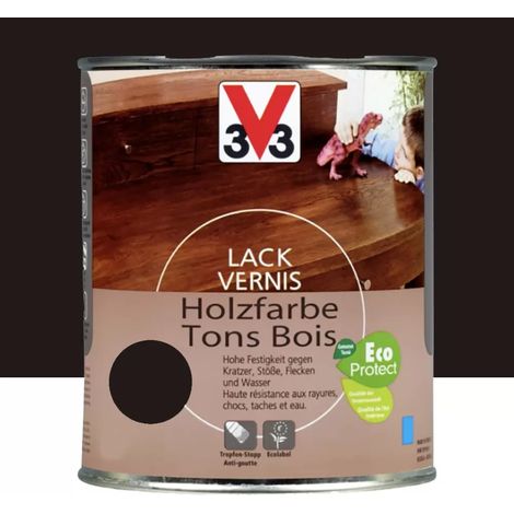Vernis V33 Ton Bois Wengé satin 0,25 L (1/2)