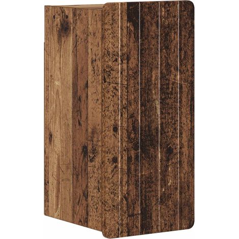 Armario de pared para baño ZWOLLE Madera envejecida vidaXL (1/5)