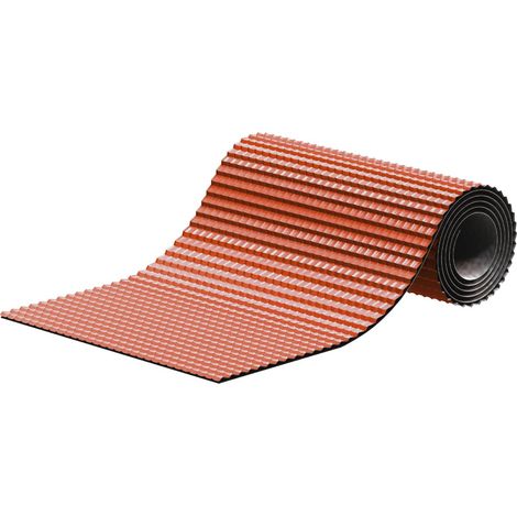 Sarei Kamin- und Wandanschluss Alu-Flex 5 m x 300 mm ziegelrot Dachabschlüsse