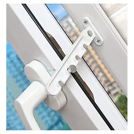 entrebilleur De Fentre Battant, Verrou De Scurit Pour Bb, Verrou Anti-pincement, Entrebilleur De Ventilation De Fentre, Ouverture Vers L'extrieur (1/5)