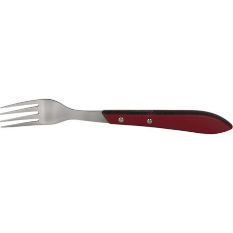 PACK 3 TENEDORES CHULETEROS MODELO GULASH ROJO (1/4)