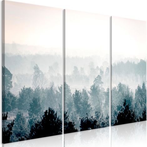 Tableau Imprimé 3 Panneaux "Winter Forest" 60 x 90 cm (1/2)