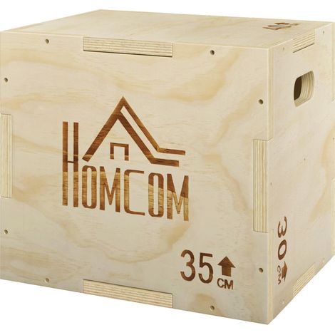 Box jump pliométrie appareil boîte à saut musculation fitness entraînement croisé plyobox pour box training 40,5/35,5/30,5 cm