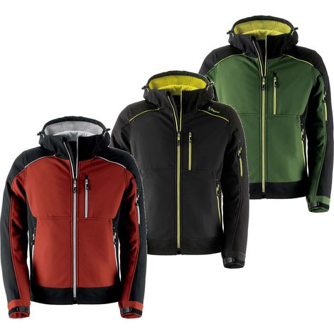 Giacca softshell da lavoro Kapriol Dynamic - S - Verde (1/4)