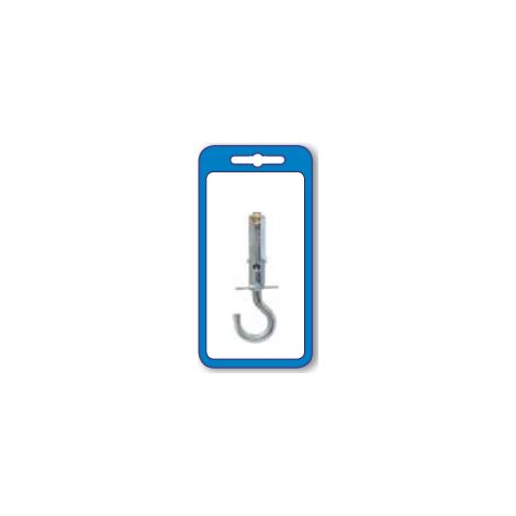 MASIDEF - 6 MINI TASSELLI ACCIAIO OCCHIOLO APERTO - 6X30 MM
