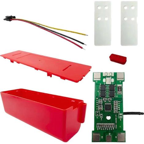 Boîtier de rangement pour batterie 14,4 V, boîtier en plastique, circuit imprimé BMS compatible avec l'aspirateur Xiaomi Roborock 14,4 V S50 S51 (1/5)