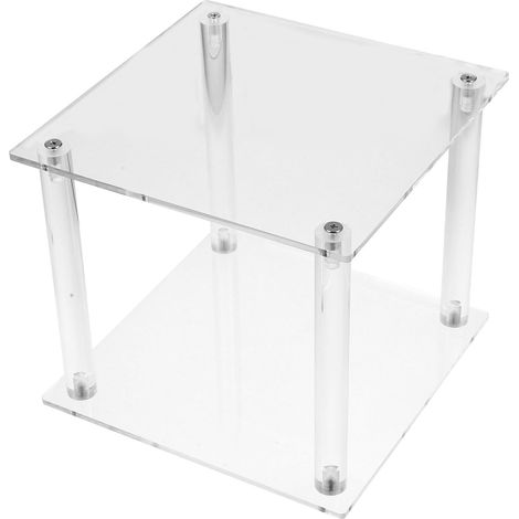 Support à Fleurs en Acrylique Transparent pour Décoration de Table de Mariage, Colonne Stable et Réutilisable, Centre de Table Élégant pour Fleurs Artificielles (1/5)