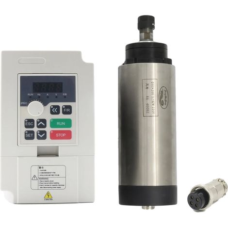 Moteur à broche, conception refroidie par air, performance haute vitesse, Broche ADD VFD, 220V-a (1/2)