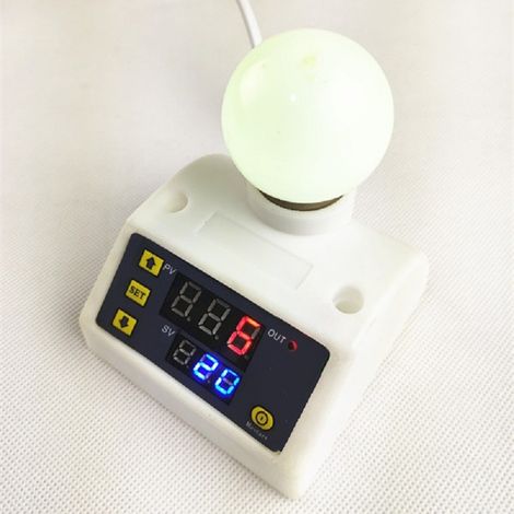 Minuterie de désinfection automatique à affichage numérique intelligent par micro-ordinateur, porte-lampe, minuterie de lampe à temporisation avec réservation, certifiée CE. (1/4)