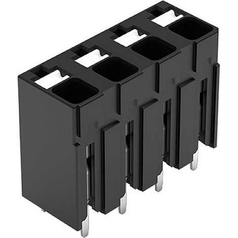 WAGO 2086-3104 Printklemme 1.50 mm² Polzahl 4 Schwarz 1 St. (1/3)