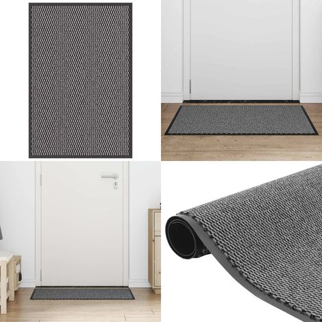 vidaXL Paillasson anthracite 60x90 cm (1/5)