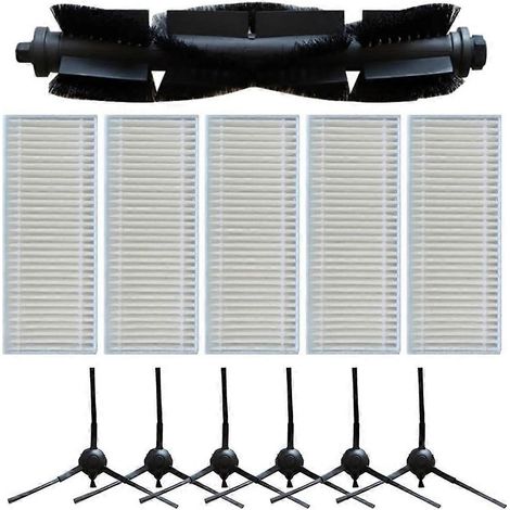 Accessoire kit pour X-Plorer S135 S140+ RR91C5WH, brosse rouleau principale brosses latérales filtre pièces de rechange pour aspirateur ensemble (1/5)