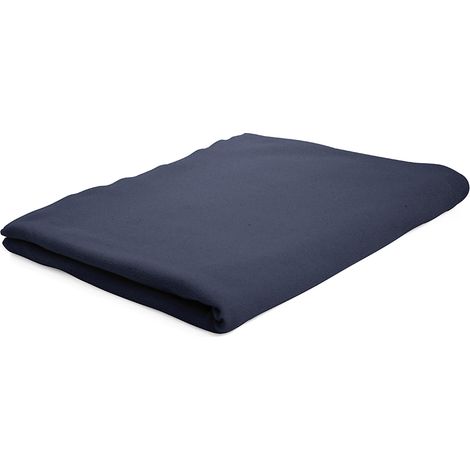 Drap Plat Privacy 180X290 coton 57 Fils TODAY Bleu Ciel d'orage