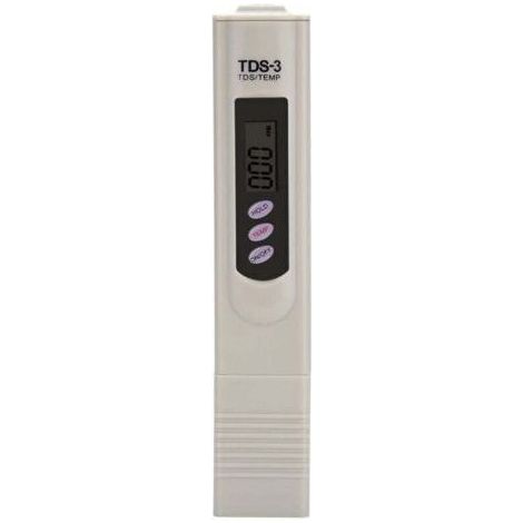 Testeur TDS , compteur numérique multifonction, testeur professionnel de qualité de l'eau, testeur de pureté, débitmètre 0-9990 ppm avec écran LCD pour eau du robinet et aquarium (1/4)