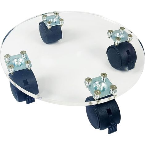 Rollfuß für Blumenkästen Pflanzenständer mit Rädern und