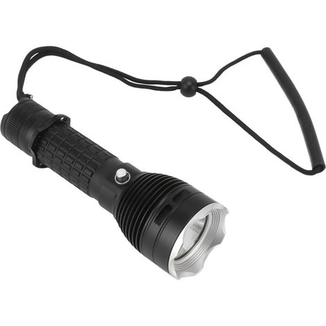 Lampe torche de plongée 3200LM 3 modes d'éclairage étanche IPX8 lampe LED sous-marine professionnelle torche de plongée (1/5)