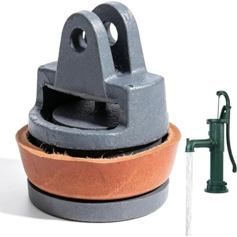 Piston De Rechange Pour Pompes À Bras Type 75, Pistons De Rechange Pour Pompes À Levier, Pompes À Main Type 75 Piston De Pompe À Bras, Set De Rondelle Et Piston En Faux Cuir Pour Pompe De Jardin (1/5)