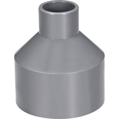 Réducteur de Tuyau PVC DWV Hub 40 Gris 32mm x 75mm Douille (1/3)