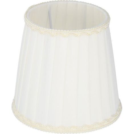 Abat-jour - Tissu Fer PVC - Pour Ampoule E14 - Clip Montage - Chambre Salon Bureau Hôtel - 6 Pièces (1/5)