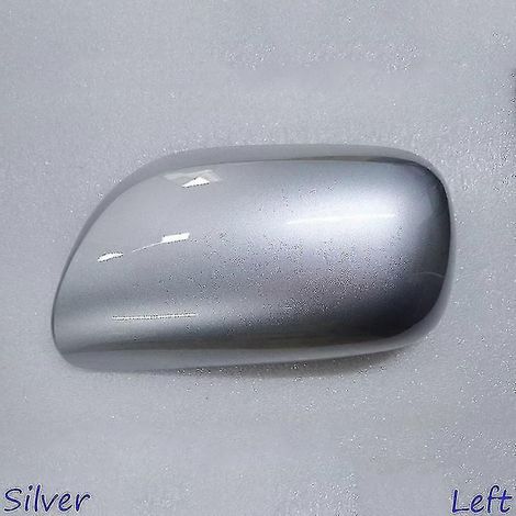 Accessoires auto pour Toyota Yaris 2006-2011 : Coque de rétroviseur extérieur, boîtier de rétroviseur, couleur : argent, côté gauche (1/4)