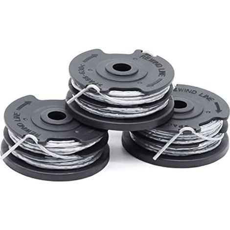 Applicable Lot de 3 bobines de fil pour débroussailleuse Bosch F016800351 Longueur : 6 m, Ø 1,60 mm) ART 24, 27, 30 et ART 30-36 LI (1/5)